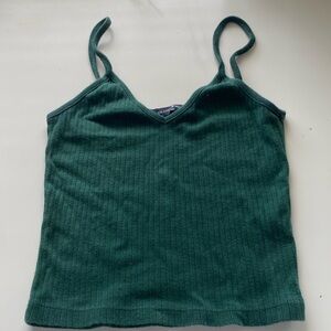 Adorable green brandy Melville tank top!